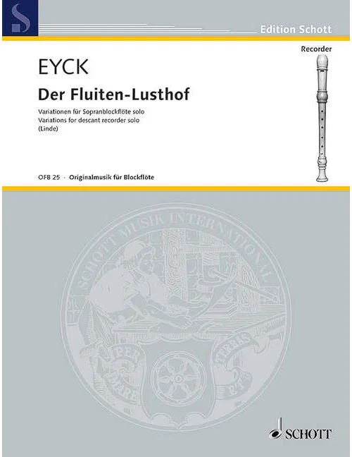 Schott Eyck – FLUITEN-lusthof – Descant Flute A Bec
