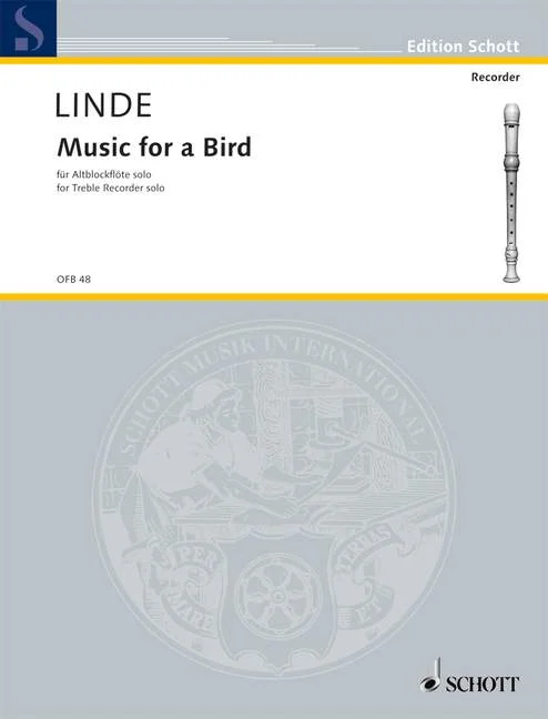 Schott Linde Music For A , Für Altbfl Solo