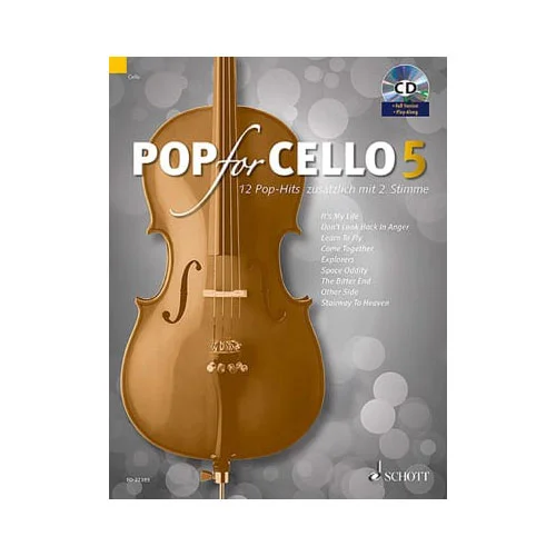 Schott Pop For Cello Vol.5 – 1-2 Violoncelles