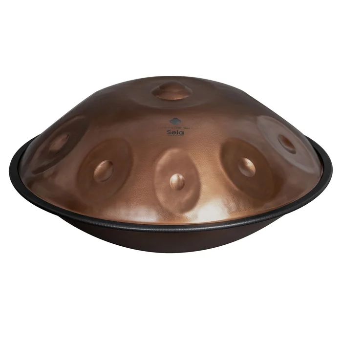 SELA Percussion Harmony Handpan D Kurd 10 Ember Steel