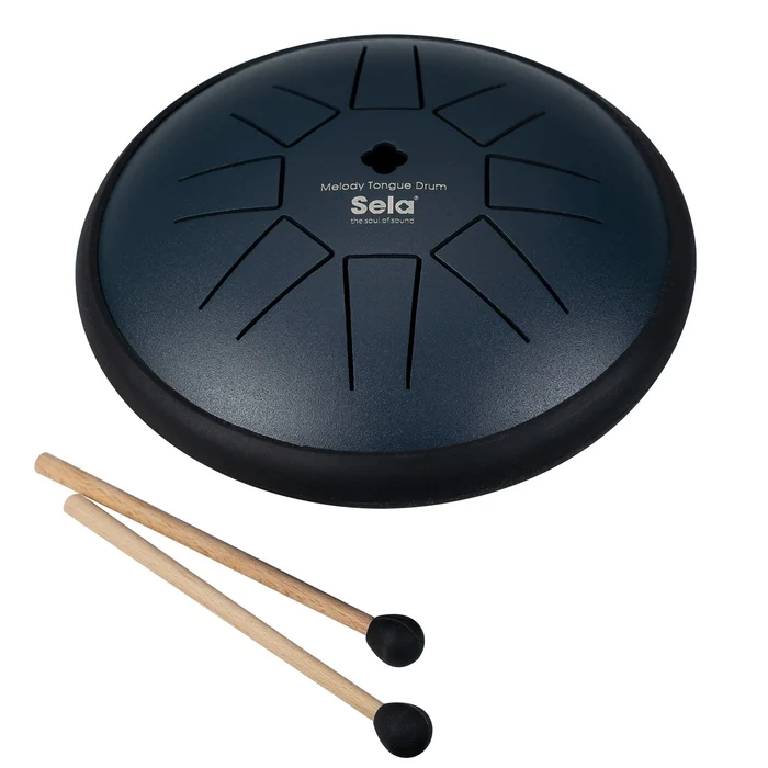 SELA Percussion Melody Tongue Drum 6″ D Maj Blue