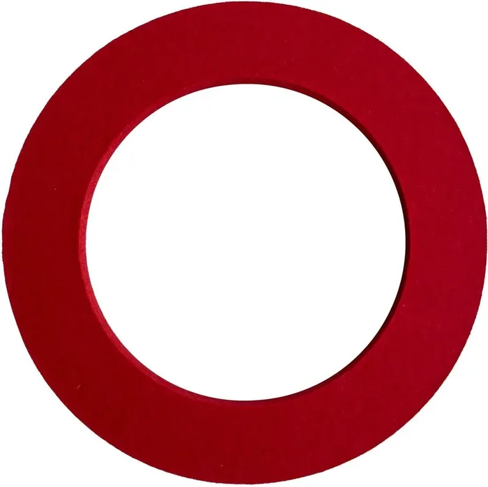 Sela SEASBFR225 Bague en feutre Red