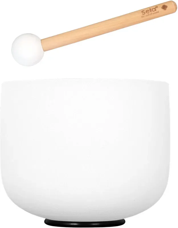 Sela SECF8G Frosted Bol chantant en cristal 8″