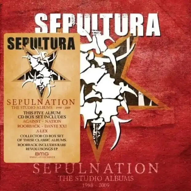 Sepultura – Sepulnation (The Studio Albums 1998-2009) (Box Set) (Reissue) (Remastered) (5 CD)