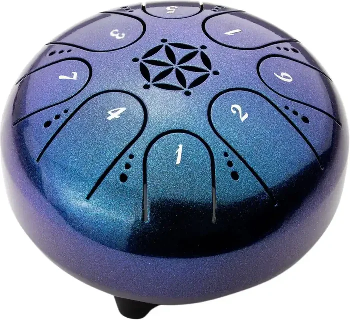 Shamann 5″ 8 Notes C5-Major Blue Tongue Drum