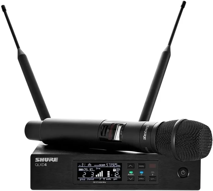 Shure QLXD24E/KSM9 Ensemble sans fil H51 534-598 MHz