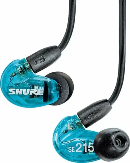 Shure SE215-SPE-EFS Blue Ear boucle