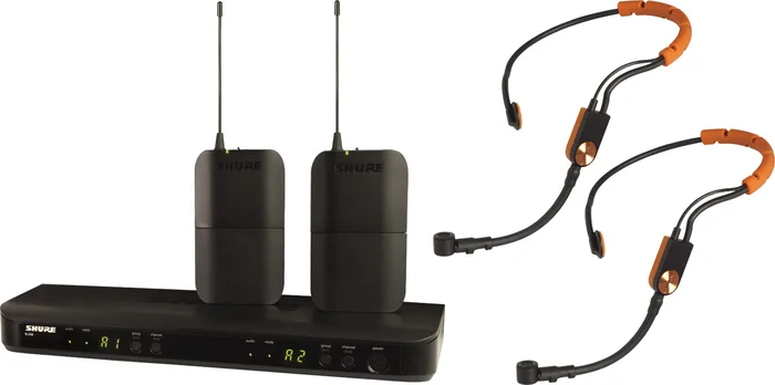 Shure Syst HF Double Serre Tete