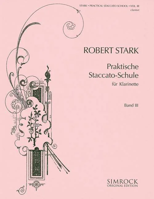 Simrock Méthode Pratique Du Staccato Vol. 3 – Clarinette