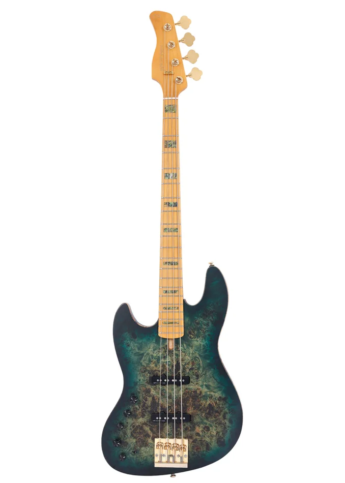 SIRE MARCUS MILLER Er V10-4 Lh Tgr.S Trans Green Satin