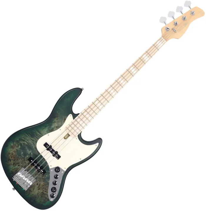 Sire Marcus Miller V7 Ash Reissue 4 Transparent Green Satin Basse électrique