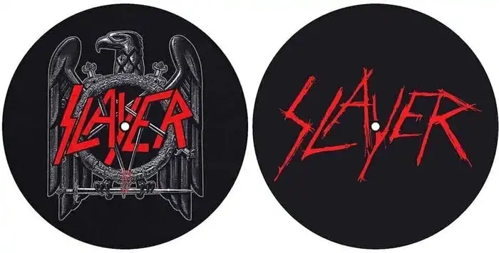 Slayer Eagle/Scratched Logo Disque de feutrine