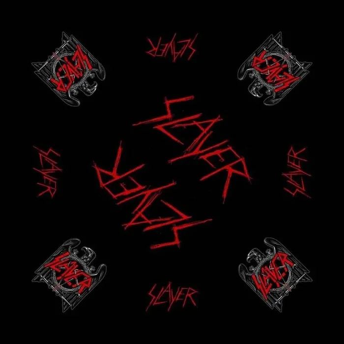 Slayer Foulard Black Eagle Black