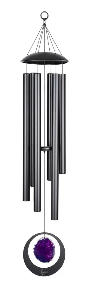 SONIC ENERGY Chimes Sonic Energy Agate 50″, Noir 432Hz