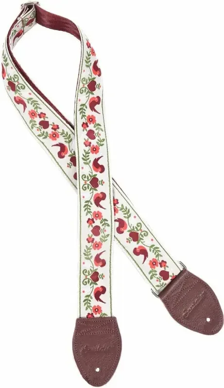 Souldier Lovebirds White Sangle pour guitare Vintage Lovebirds White