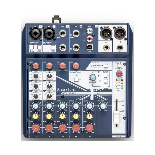 Soundcraft NotePad-8FX