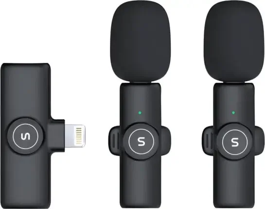 Soundeus Wireless LavMic Lightning Microphone pour Smartphone