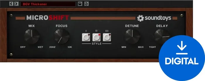 SoundToys MicroShift 5 (Produit numérique)