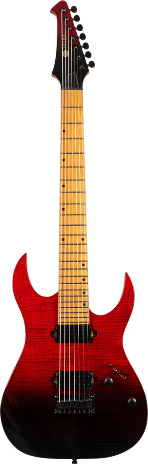 Spira Guitars Spira Guitars S457TRD Transparent Red