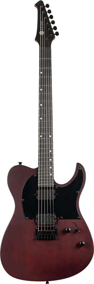 Spira Guitars Spira Guitars T400MWR Satin Wine red