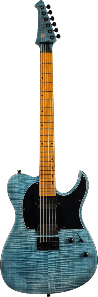 Spira Guitars Spira Guitars T450TDB Transparent Blue