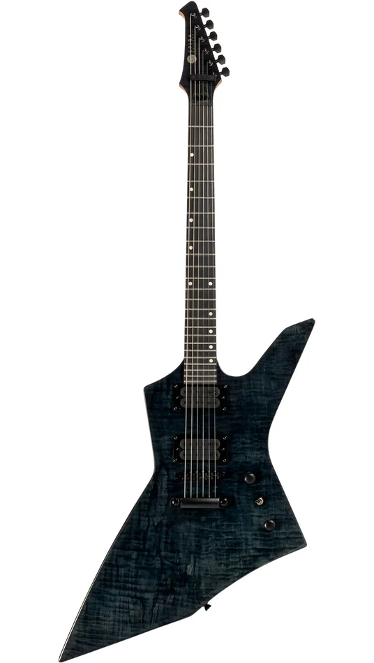 Spira Guitars X500TBKE Trans Black