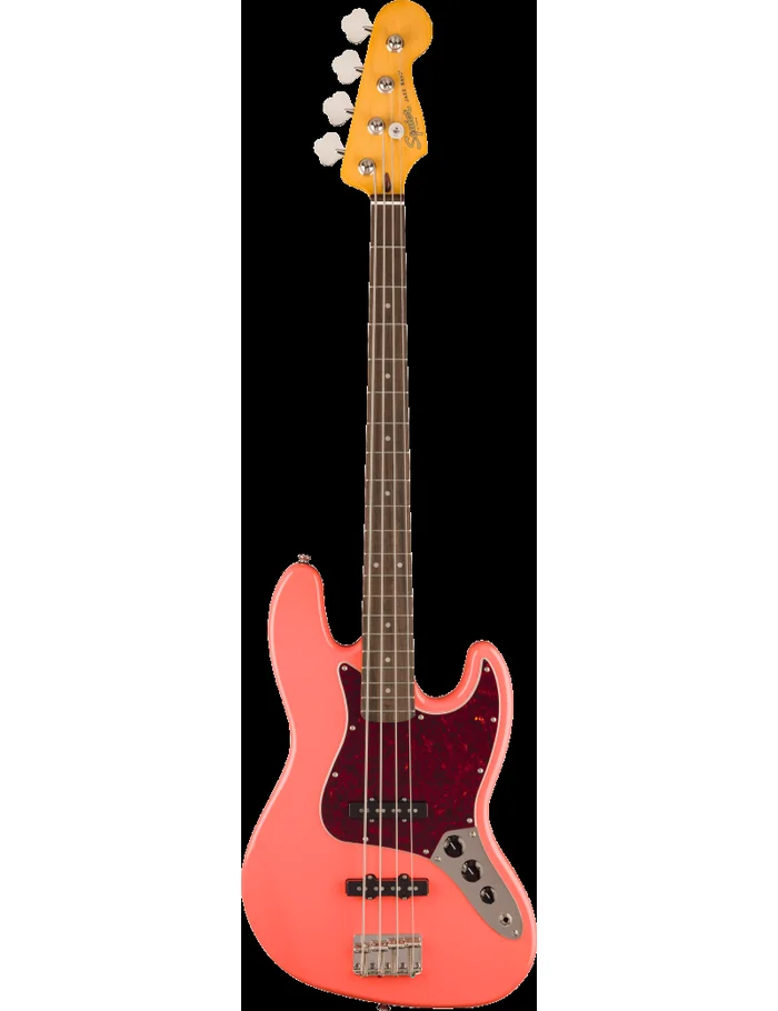 Squier Classic Vibe 60s Jazz Bass LRL tahitian coral