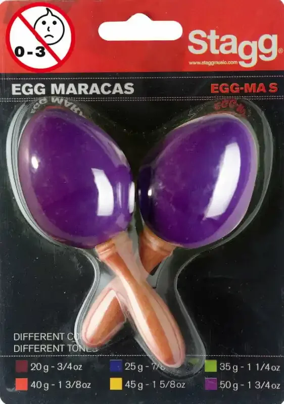 Stagg EGG-MA S/PP Purple Shaker