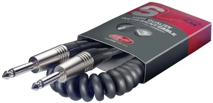 Stagg SGCC-DL 3 m Droit – Droit Câble d‘instrument