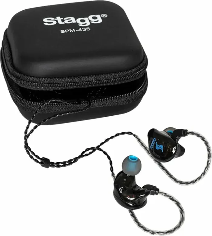 Stagg SPM-435 BK Black Ear boucle