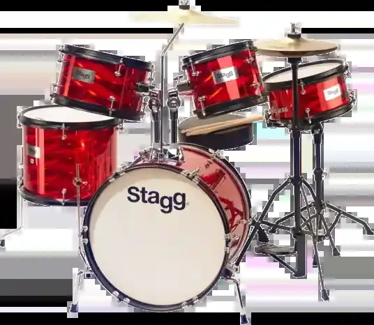 Stagg TIM JR 5/16B RD Batterie junior