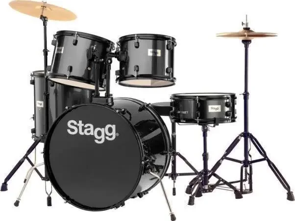 Stagg TIM122B Black Batterie acoustique