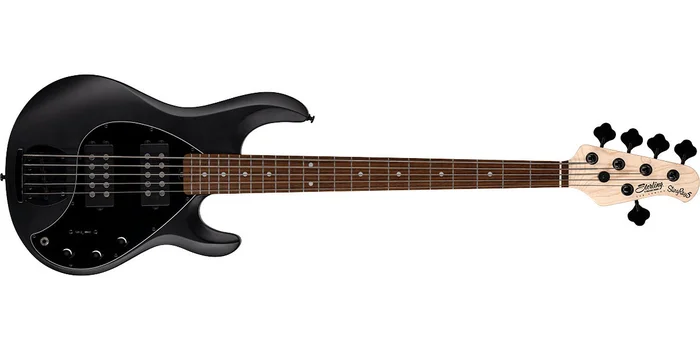 Sterling Guitars Sterling Ray5HH Stealth Black
