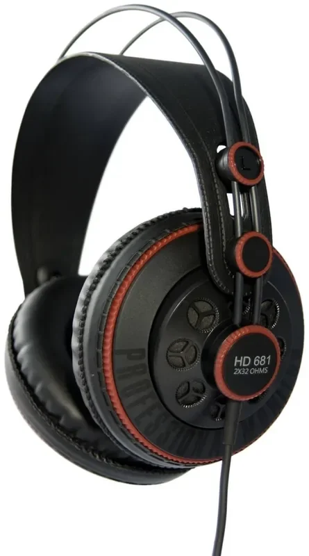 Superlux HD-681 Red Écouteurs supra-auriculaires