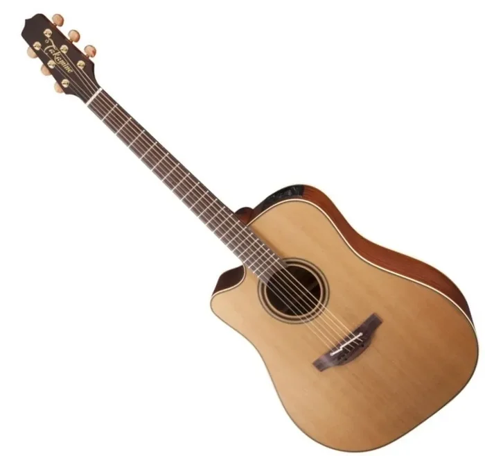 Takamine P3DC-LH Natural Guitare Dreadnought acoustique-électrique