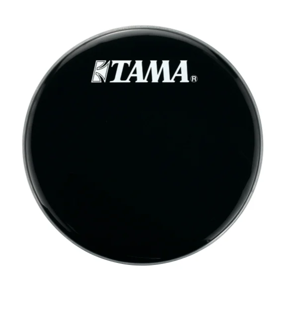 TAMA BK22BMWS – Peau De Resonnance Noire 22″ Logo Tama