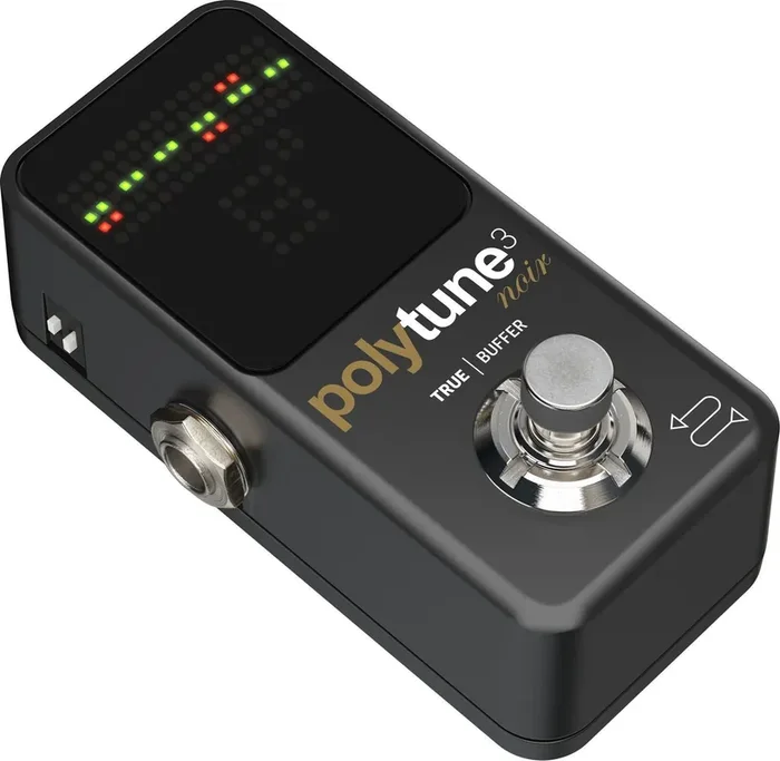 TC Electronic Polytune 3 Noir Pédale accordeur chromatique