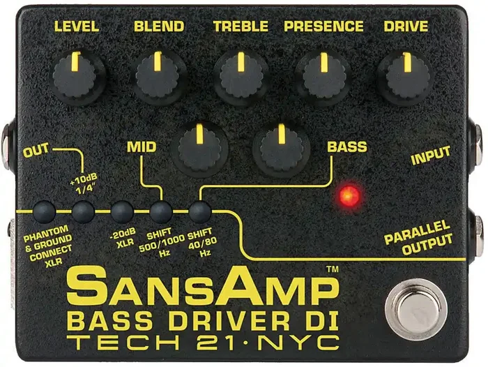 Tech 21 Bass Driver D.I. V.2 Effet basse