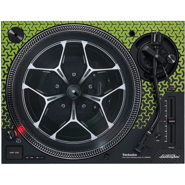 Technics SL-1200M7B VERTE (ÉDITION LIMITÉE LAMBORGHINI) – Image 2