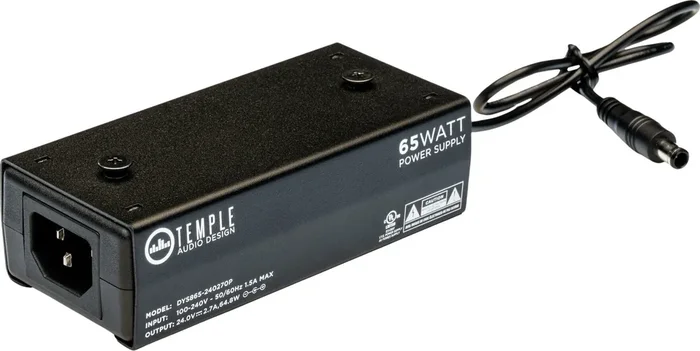 Temple Audio Design 65 Watt EU Adaptateur d‘alimentation