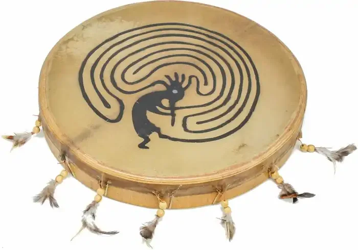 Terre Shaman Tambour rituel 45 cm