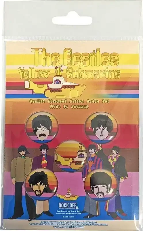 The Beatles Yellow Submarine Portrait Badge