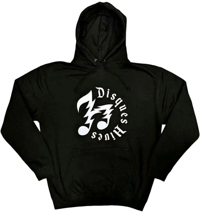 The Hives Hoodie Disques Hives Unisex Black 2XL