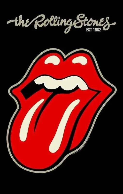 The Rolling Stones Tongue Drapeau