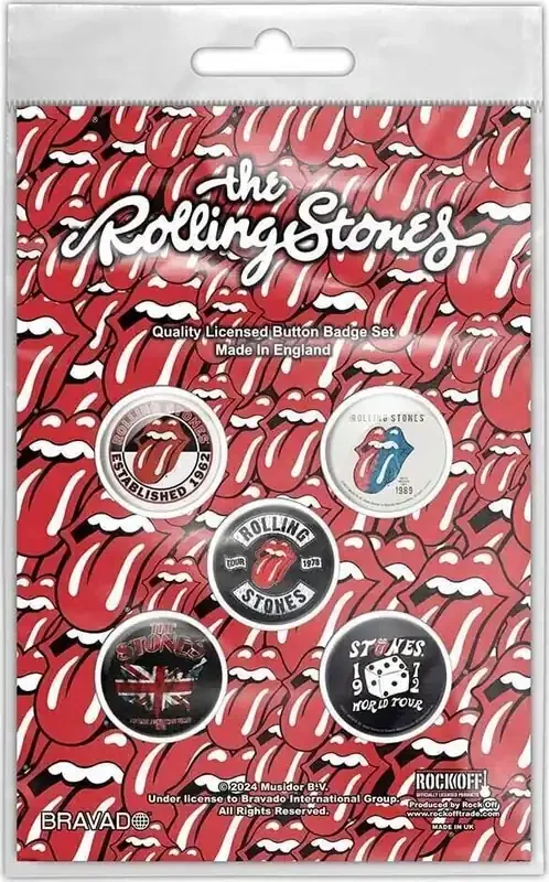 The Rolling Stones Tour Collection Badge