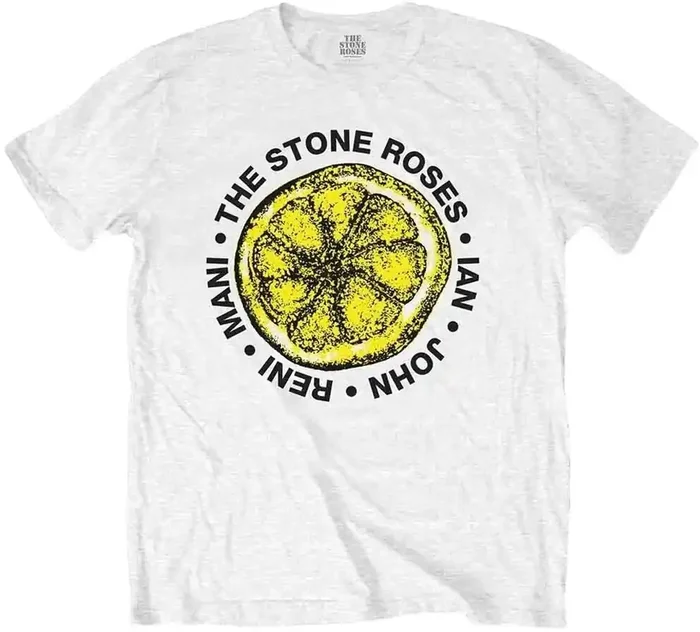 The Stone Roses T-shirt Adored Unisex White M