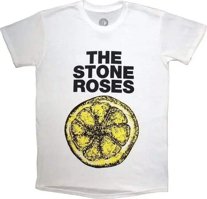 The Stone Roses T-shirt Lemon 1989 Tour Unisex White S