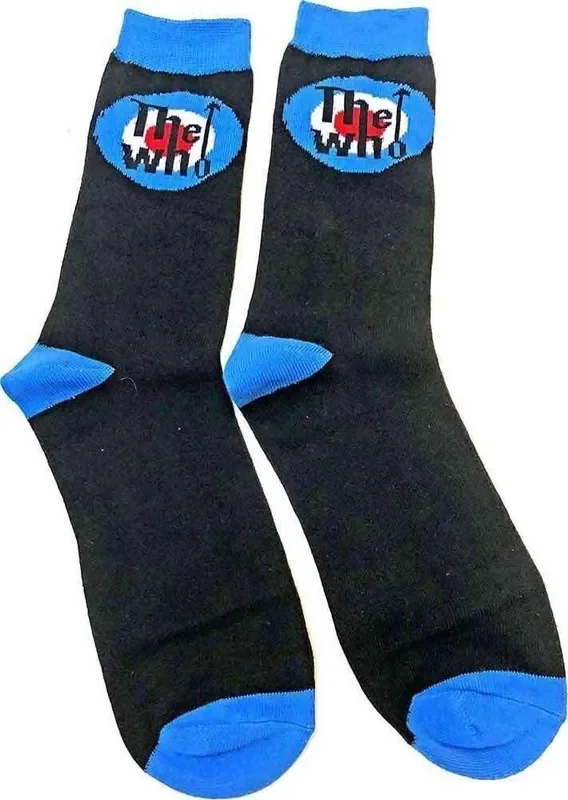 The Who Chaussettes Target Logo Black 40-45