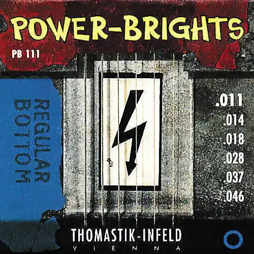 Thomastik Power Brights PB111 Cordes pour guitares électriques