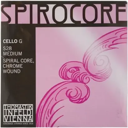 Thomastik Spirocore S28 G Cello 4/4 Medium Cordes pour instruments à cordes